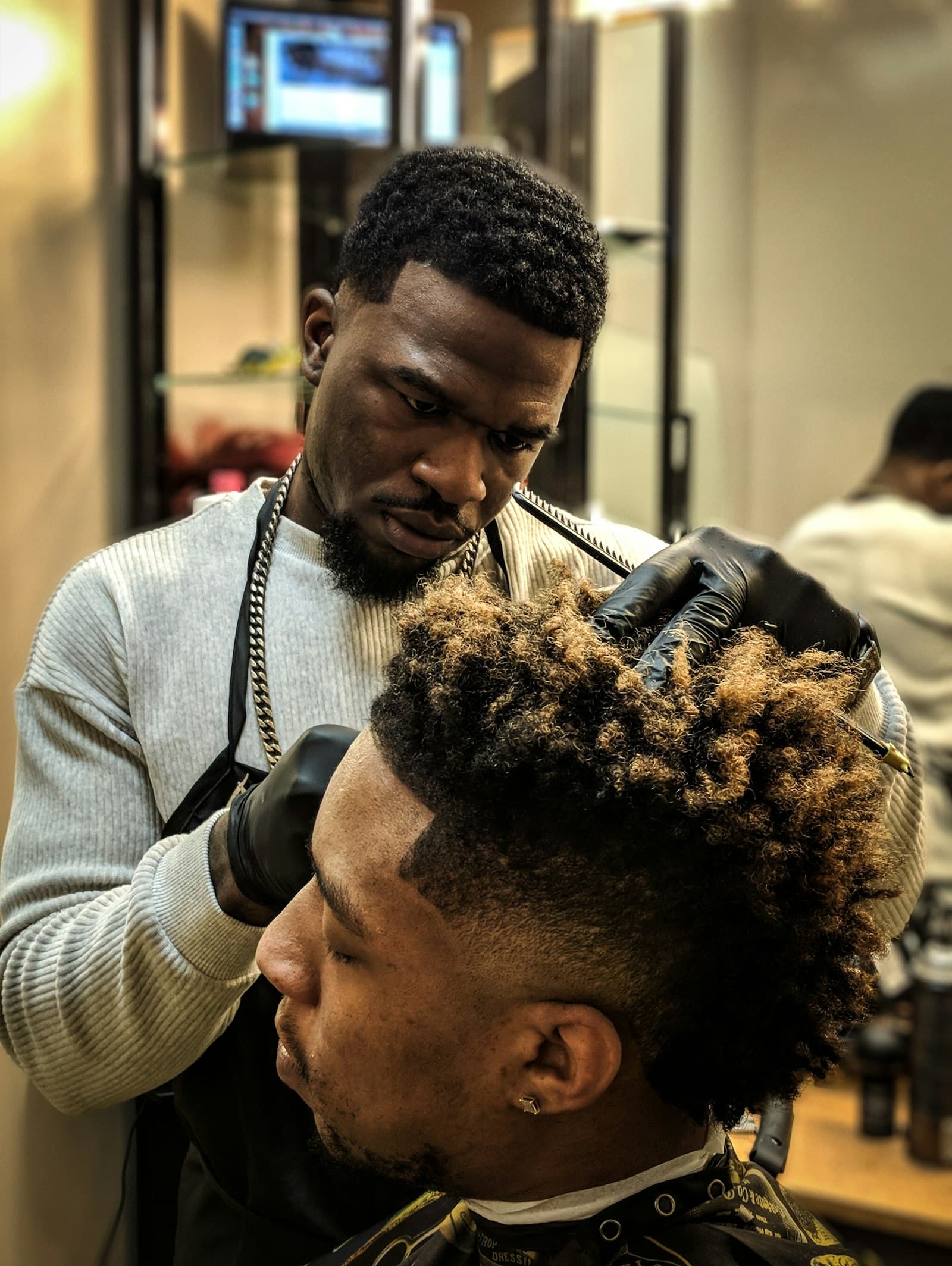 David Smith at work